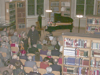 Bettina Boller und Walter Prossnitz am AMG-Konzert vom 30. November 2005
